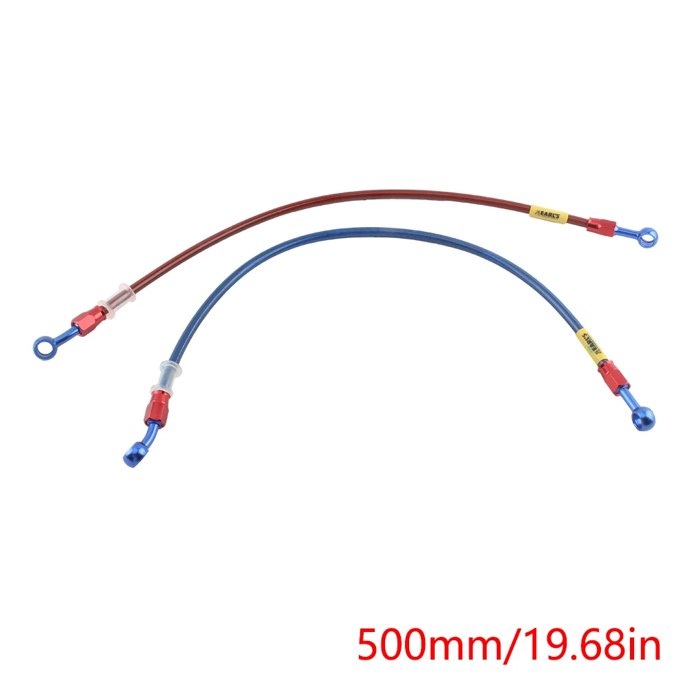 ATV UTV Motorcycle Brake Hose Extension Cables Moped Universal Metal Hoses Lever M10 Scooter Go Kart Motocross Hydraulic Clutch