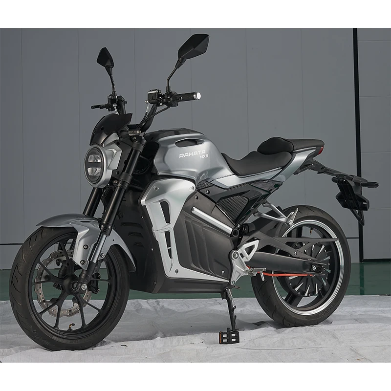 EEC COC Electric Moped with 3000W Motor 72V Battery Retro Style 72V Battery City Riding Sportbikes Type