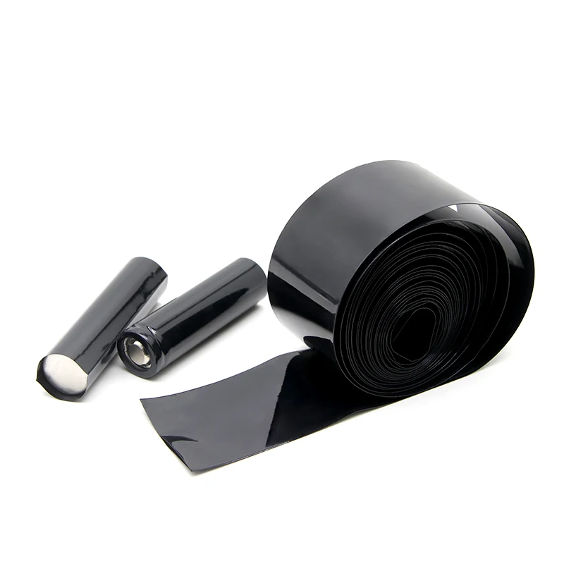 1/5/10m Width 350mm PVC Heat Shrink Tube Insulated Film Wrap Protection Case Wire Cable Sleeve Lithium Battery 18650 Pack