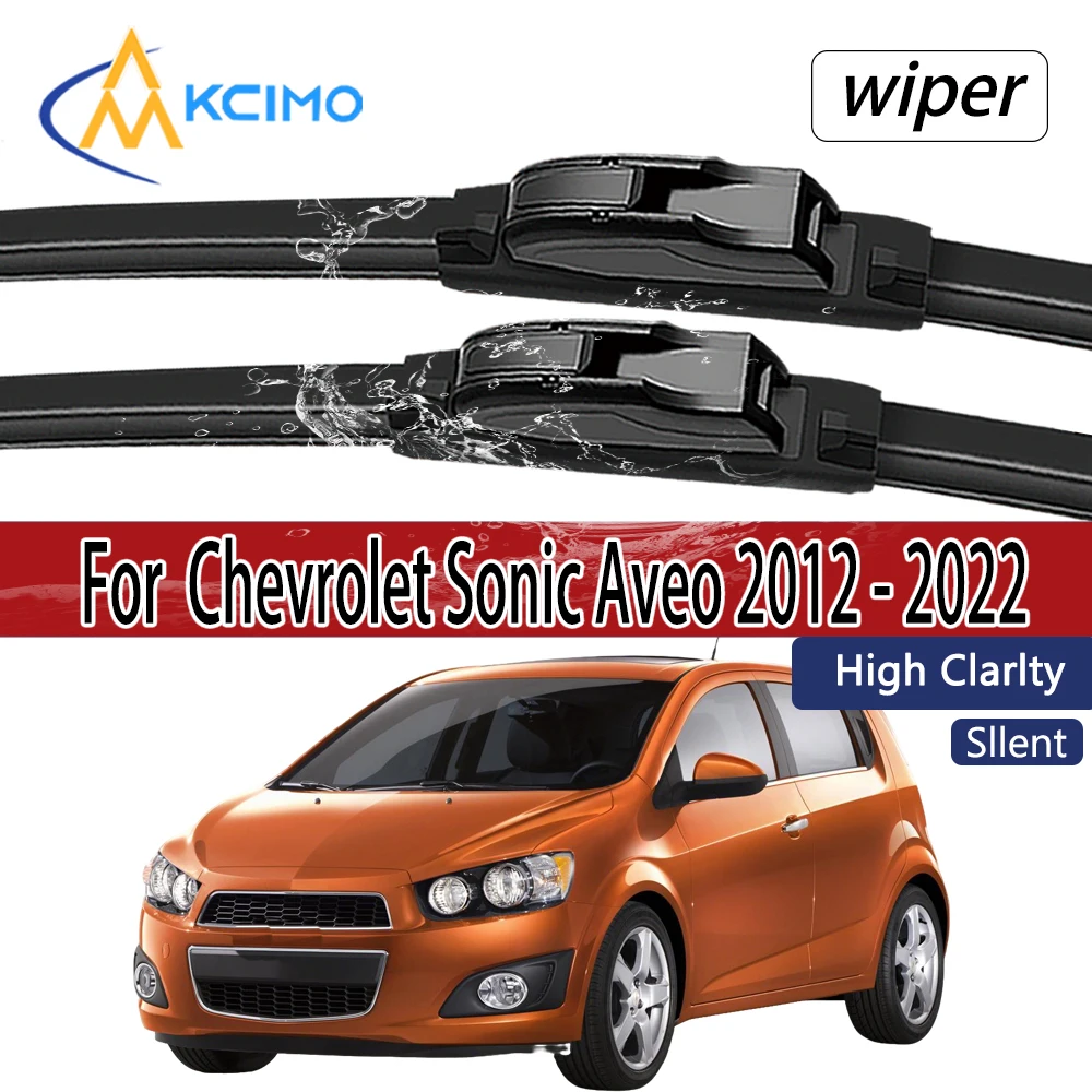 

For Chevrolet Sonic Aveo 2012 - 2022 Front Windshield Wiper Blades 2pcs Windscreen Window Accessories