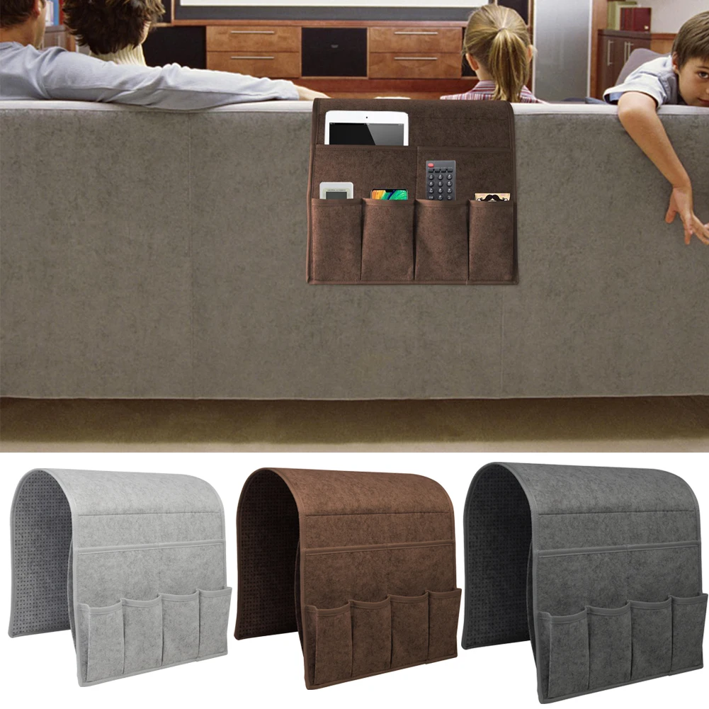 

Sofa Armchair Caddy Armrest Organizer Non Slip Sofa Arm Chair Caddie Armchair Hanging Storage Bag for TV Remote Control Phone