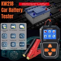 KONNWEI KW218 Car Motorcycle Battery Tester 6V 12V Battery System Analyzer 2000CCA Charging Cranking Test Tools for Car