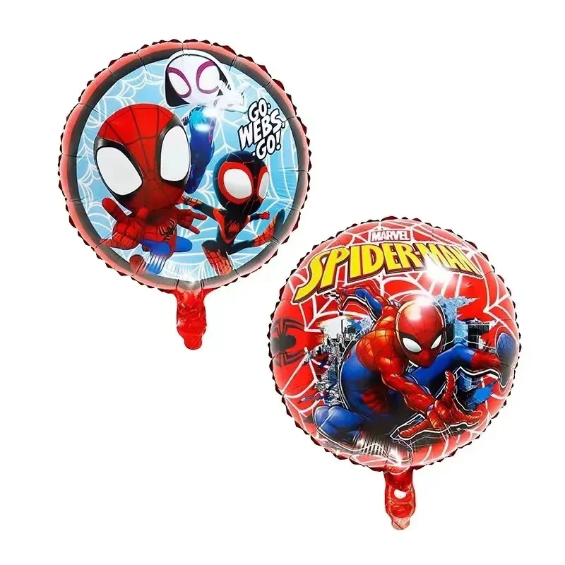 Spider and His Amazing Friends Spider Number Aluminum Balloons Birthday Party Decorations Balloon for Kids Baby Shower gifts view 6