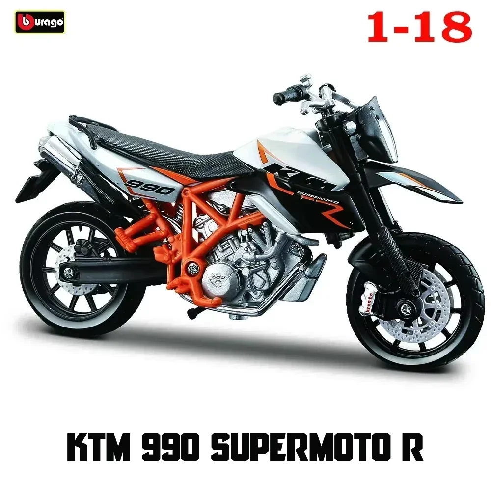 Bburago 1:18 серия KTM моделирование мотоцикла мальчик коллекция подарочных украшений