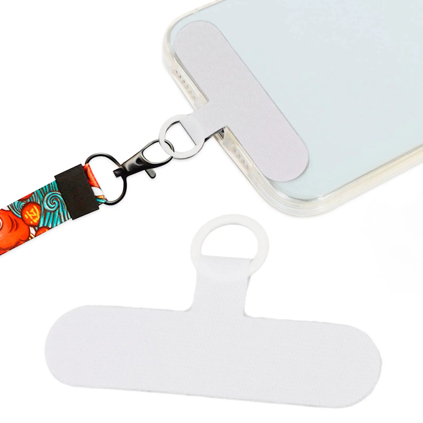 Universal Mobile Phone Lanyard Patch Nylon Cell Phone Hanging Rope Tab Connection Attachment Phone Lanyard Strap Patch