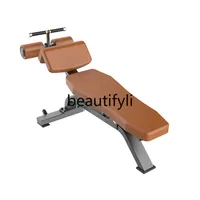 X  Multifunctional Abdominal Roller Sit-Up Bench Dumbbell Bench Commercial Adjustable Incline Abdominal Muscle Board Trainer