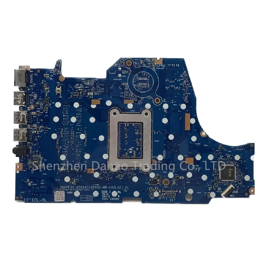 6050A3168901 For HP Omen 17-BY 17T-BY TPN-I133 Laotop Motherboard With I3-1005G1 I5-1035G1 CPU L87450-601 L87451-601 100% Well