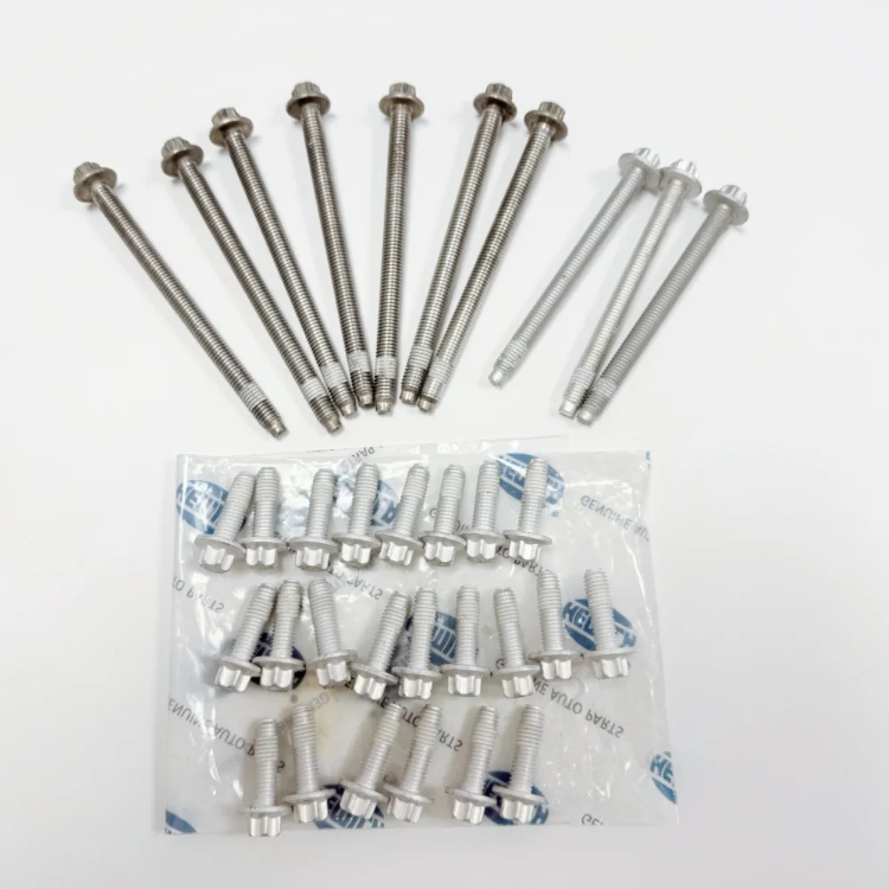 

11132210959 11130392549 High quality Engine Oil Pan Bolt Set for BMW X3 4 5 6 135I 325Xi 328I XDrive 3.0L