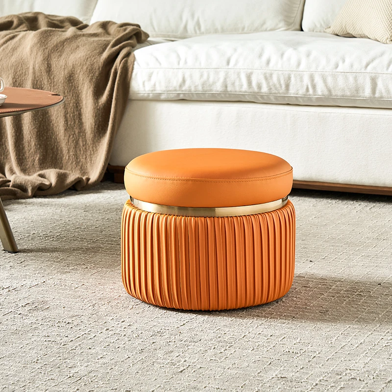 

shoe change stool living room seat pier coffee table soft bag pumpkin stool