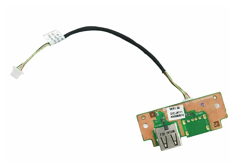 USB Sub Board with USB Port Compatible with for Toshiba Satellite C75D-B7200, Part Number: 6050A2633701