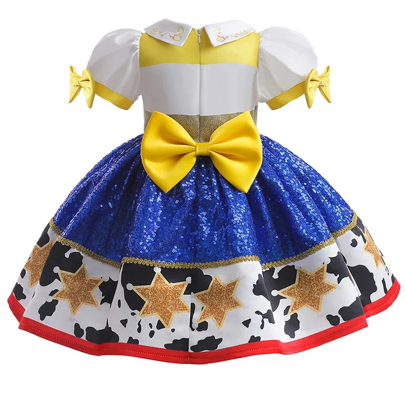 

Комплекты для девочек и мальчиков, игрушки, платья с изображением коровы, одежда на Хэллоуин, вечерние платья, детский костюм для косплея, платье для ролевых игр