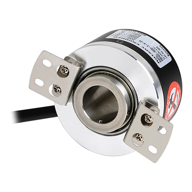 Autonics E60H20-8192-3-N-24 rotary encoder shaft diameter 20mm resolution 8192P/R NPN open collector new original