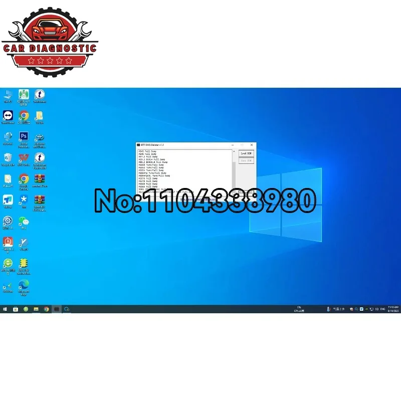 BTT EWS DELETER V1.1 for BMW IMMO OFF Support MS41 MS42 MS43 MS45 ME7.2 ME9.2 MSS54 ME17/MED17/MEV17/MEVD17/EDC17  ECU Dump File