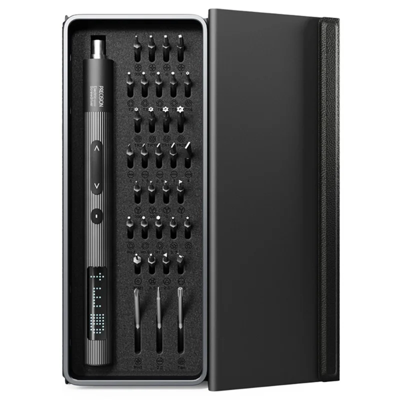 

Набор электрических отверток 36 в 1, прецизионная электрическая отвертка с LED-дисплеем, 3-ступенчатая регулировка, максимальный крутящий момент