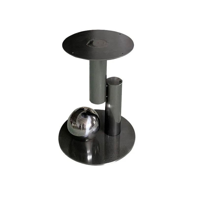 

Stainless steel edge bracket, metal coffee table base edge foot