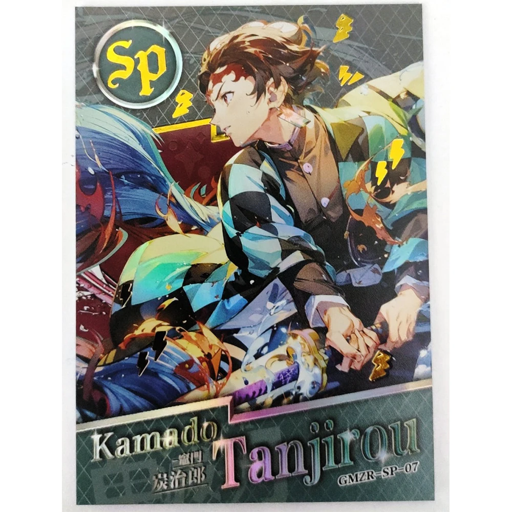 Demon Slayer SP Iguro Obanai Kamado Tanjirou Kamado Nezuko Agatsuma Zenitsu Tsuyuri Kanawo Collectible card holographic glitter
