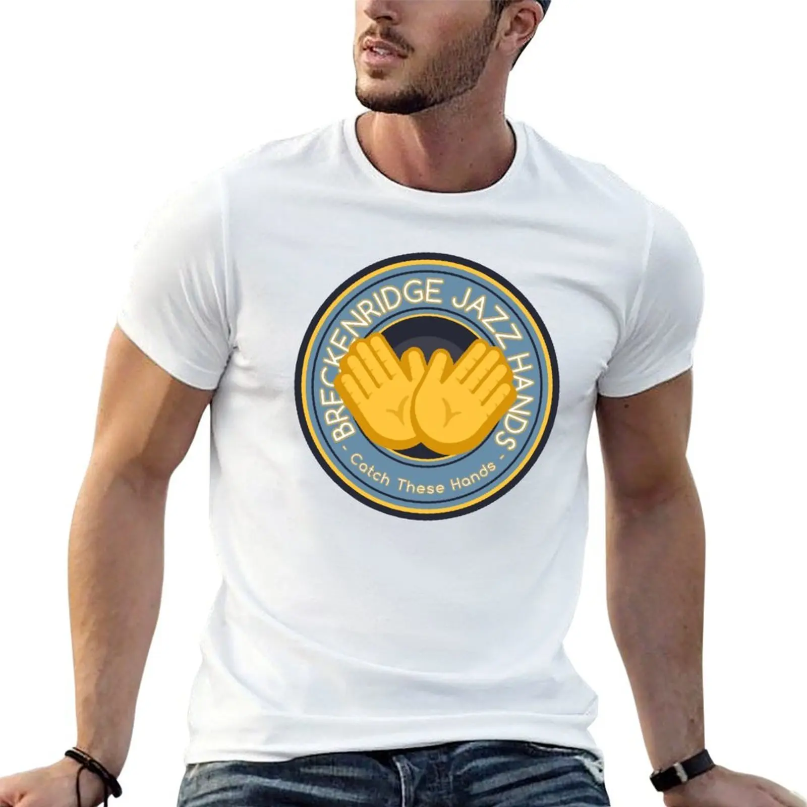 

Breckenridge Jazz Hands - Blaseball T-Shirt man graphic t shirt t shirts for man graphic vintage T-Shirt