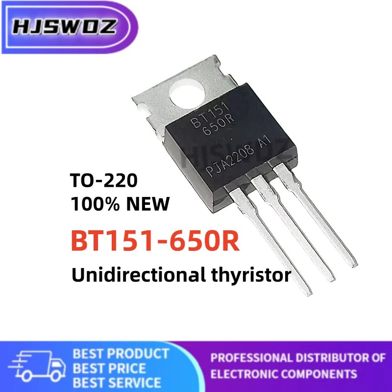 10/20/50/100PCS BT151-650R BT151650R BT151 650R Unidirectional thyristor TO-220 High-quality