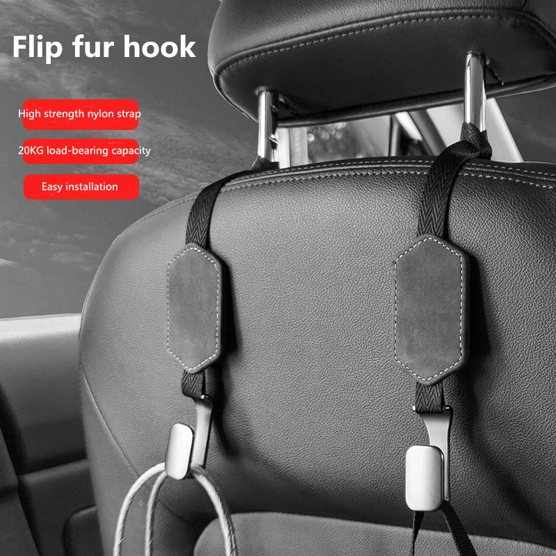 Car Hook Seat Back Seat Back In The Car Multi-Functional Small Hook Rear Durable High-End Car Storage For Handbag portable