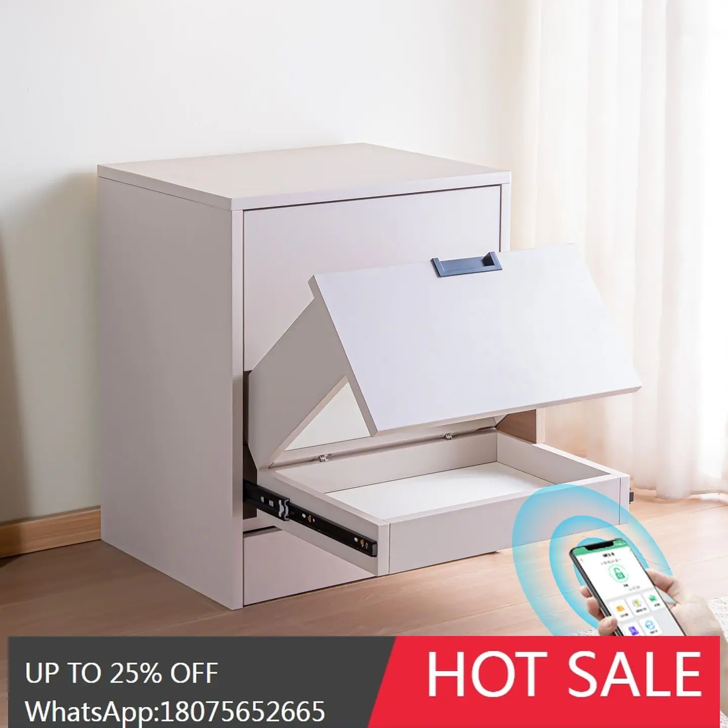 

MJY Multifunctional Hidden Anti-theft Large Capacity Safe Storage Cabinet Simple