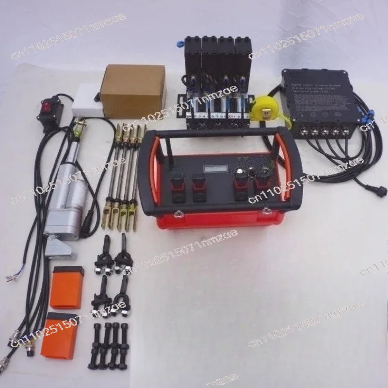For Concrete Pump Truck & Crane 4 Joysticks Hydraulic Proportional Remote Control Motor Kits