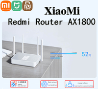 Xiaomi Redmi Router AX1800 WiFi6 2.4/5GHz Dual Frequency MIMO-OFDMA 128MB ROM Dual-Band Wireless Signal Amplifier Gigabit Router