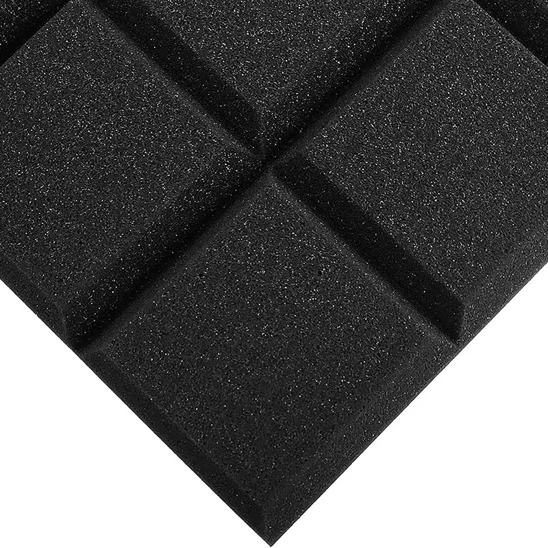 24 Pcs Acoustic Foam Panels,Sound Insulation Foam,Acoustic Panel Wedges,Sound Insulation,9 Square Design,5X 30X 30Cm