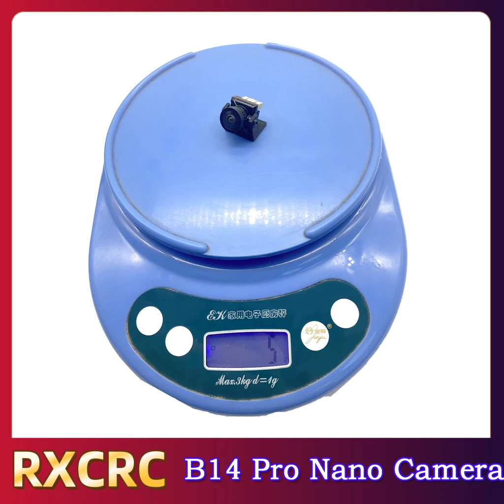 RXC FPV Nano B14Pro กล้อง COMS 1200TVL MINI 14*14 มม.1.8 มม.เลนส์ 1/3 Senor FOV 160 °   NTSC/PAL 5-20V สําหรับ RC โดรน โดรน รุ่น