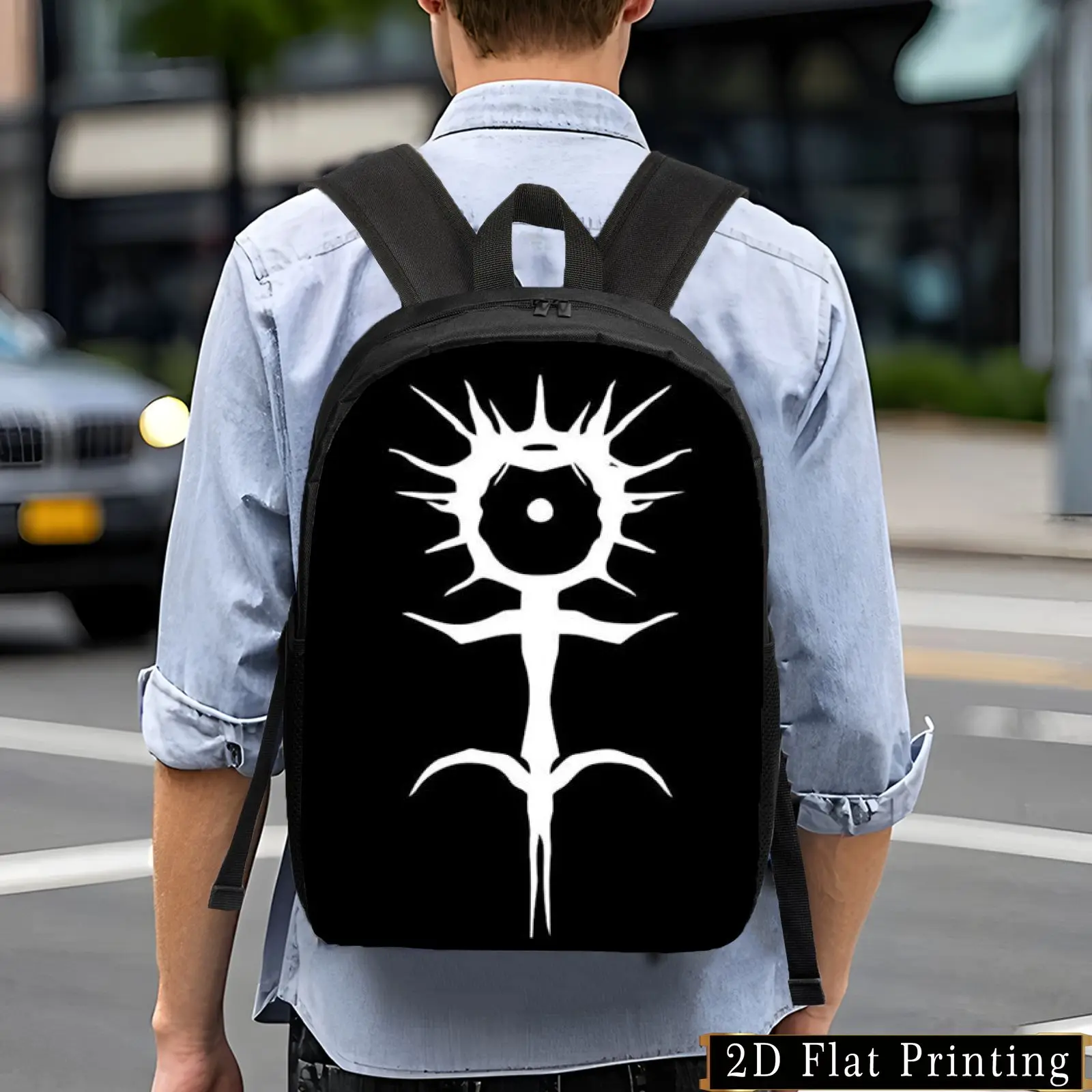 

Casual and stylish backpack, simple and personalized backpack. Creative design backpack for young people