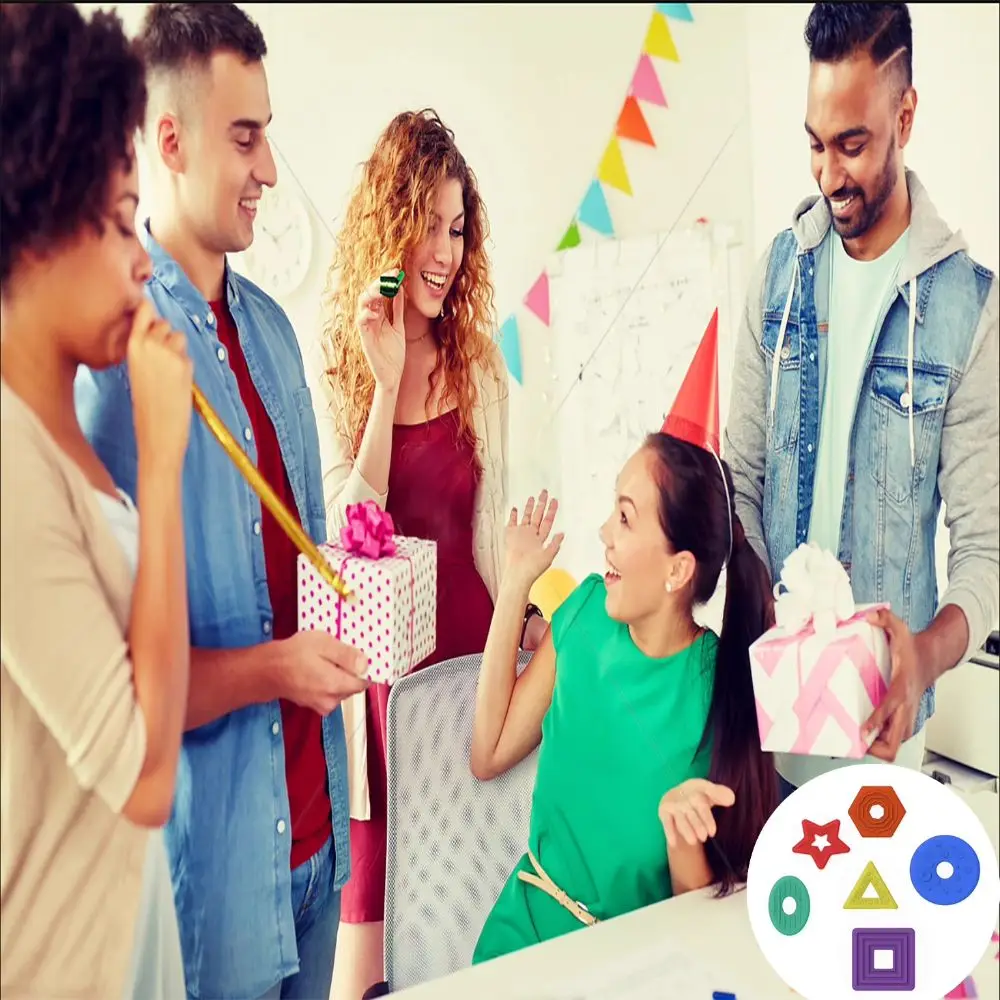 6 pz/set strutturato morbido preoccupazione pietra agitarsi giocattolo in silicone nessun rumore bambini pietra sensoriale rilassante creativo strutturato preoccupazioni rocce