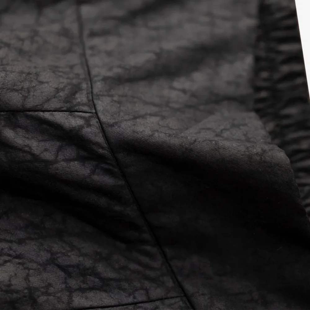 Pantalon en soie de mûrier 100% naturelle, fil nuage parfumé pour femmes, taille plate, fermeture éclair latérale, pantalon noir à jambes larges, nouvelle collection printemps 2026