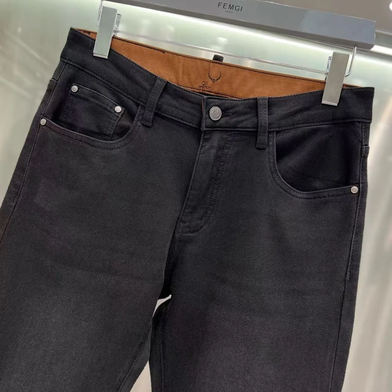 Italian LP Old Money Style Straight Jeans