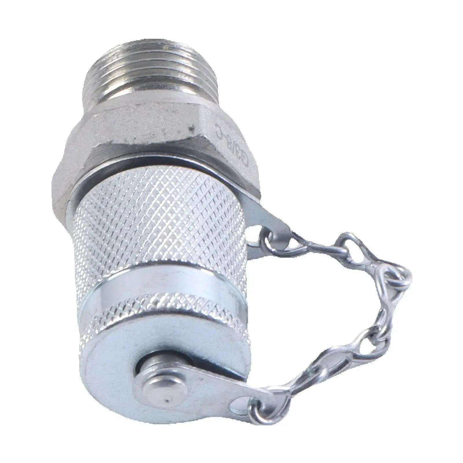 BSP 3/8 Inch Straight Connector Replacement Fitting for Fuel Line Systems
