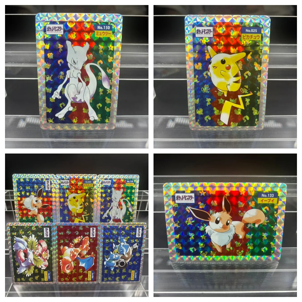 

6 шт. DIY PTCG коллекционные карты 1995 Topsun Charizard Venusaur Blastoise самодельная одиночная карта классическая игра аниме-карта подарочная игрушка