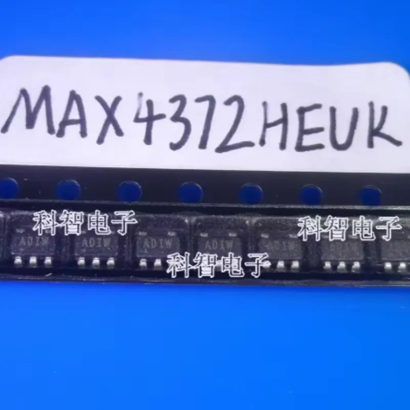 5PCS MAX4372HEUK+T SOT23‑5 High Side Current Sense Amplifier 2.7V‑28V Power Current Monitoring Chip For Battery Power Management