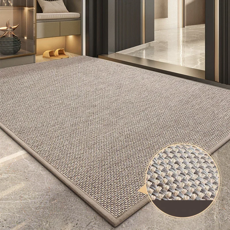 Luxury Dust-Proof Entrance Door Mat High-End Household Absorbent Anti-Slip Pad 40X60Cm Hallway Entryway Stain-Resistant Carpet