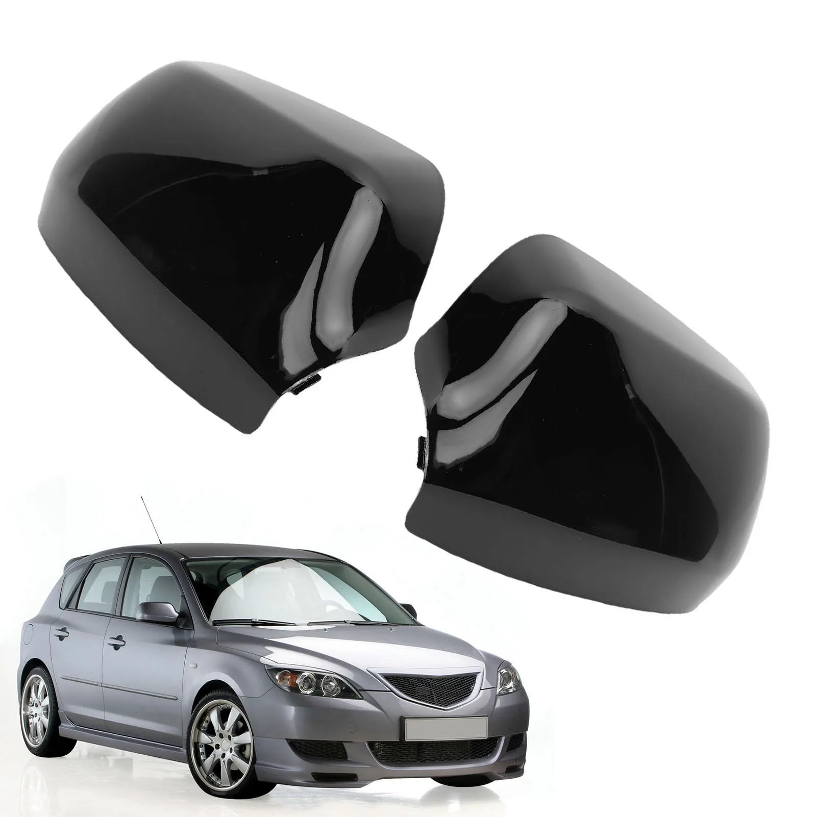 

Зеркало заднего вида, ярко-черное, противоударное, устойчивое к царапинам, наружная дверь, боковые зеркала, крышка зеркала заднего вида