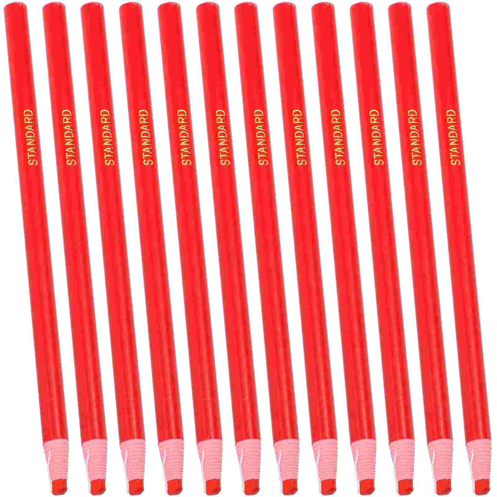 12PCS Peel-off Wax Pen Easy to Remove Marker for Ceramic Glass Cloth Metal Wood (Red) peel-off marker