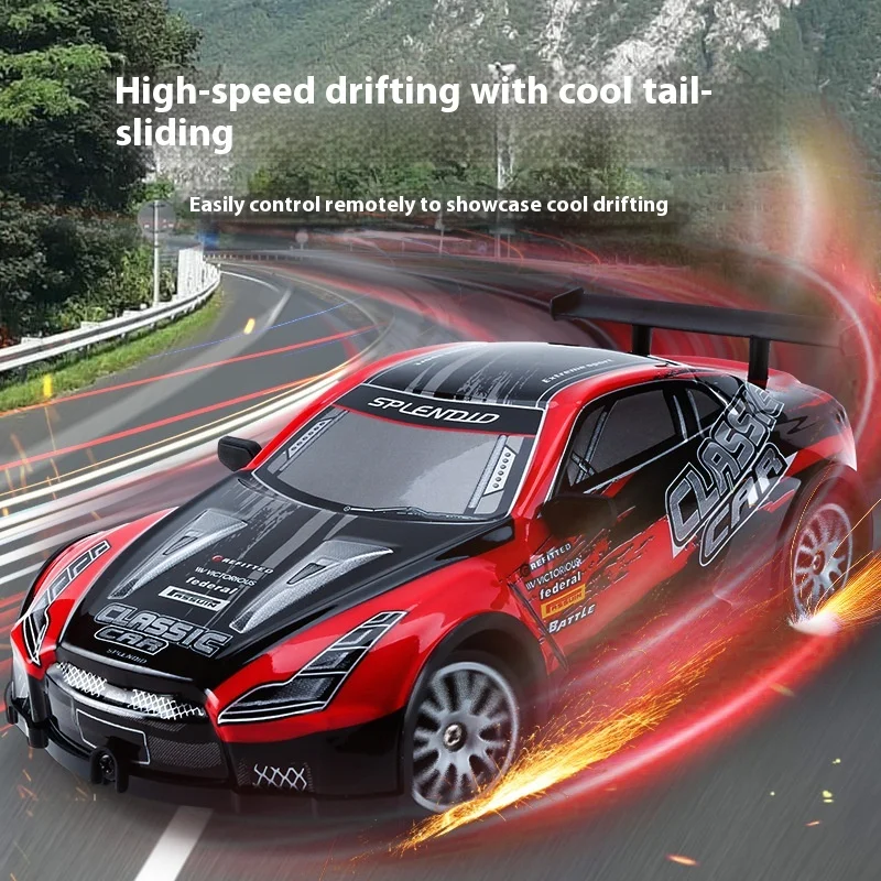 

Высокоскоростной автомобиль с дистанционным управлением, масштаб 1:24, Ae86, четырехколесный дрейфующий игрушечный автомобиль, модель для детей, радиоуправляемый гоночный автомобиль