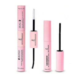 Lash Bond and Seal 10ml Individual Lashes Glue and Seal Super Strong Hold DIY Lash Extension and Lash Glue Remover 5ml Kit Hold