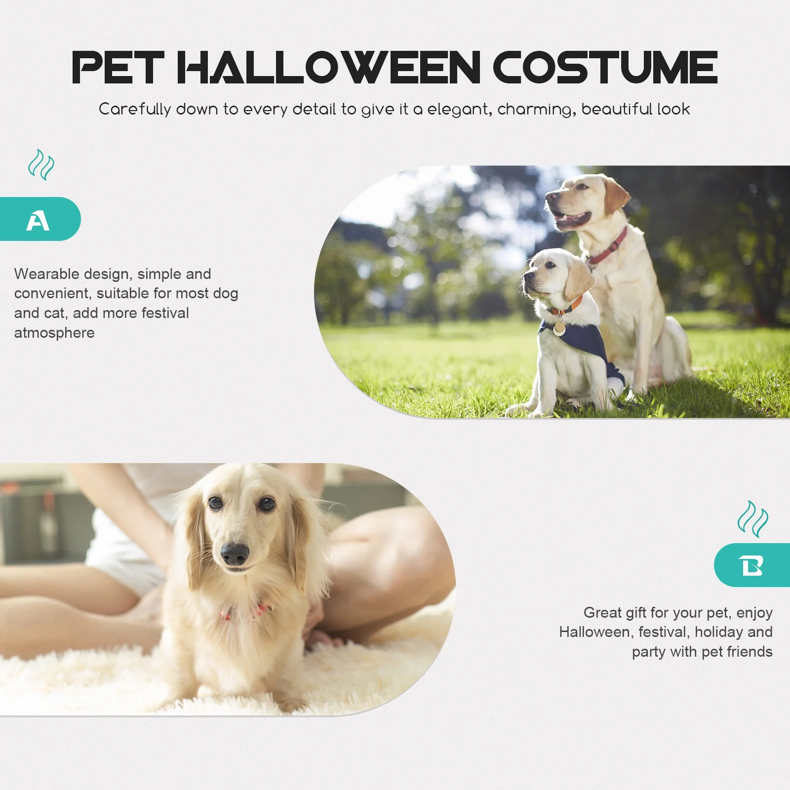 

1 set Pet Costume Set For Cats Dogs, Pumpkin Cloak Hat Halloween Outfit, Lightweight Comfortable Design, Dog Cat Party Gift, Pet