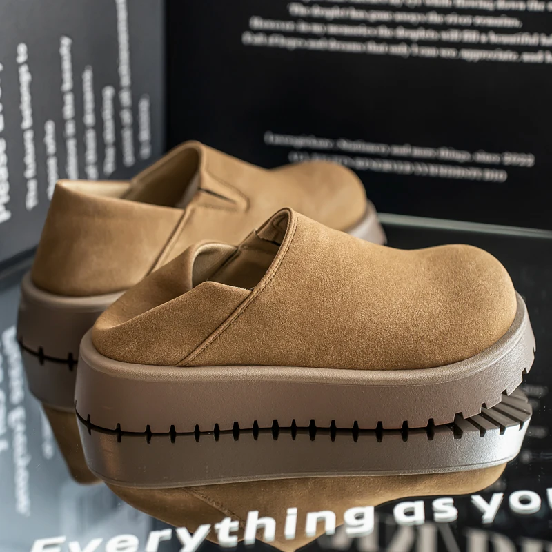 

Ретро-тапочки на толстой подошве в стиле пробки, нескользящие, мягкие, удобные, повседневные, универсальные, для прогулок на улице