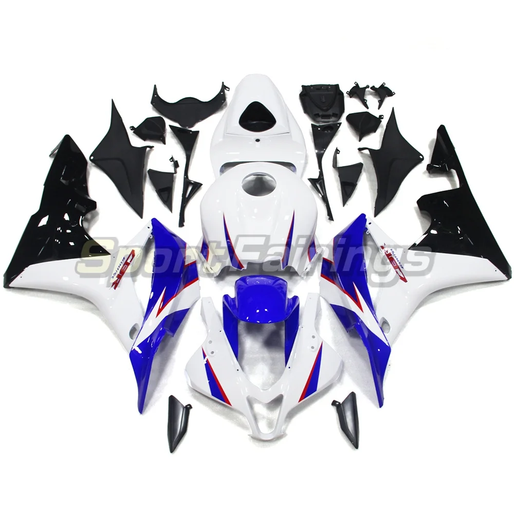 Novo abs toda a motocicleta carenagens kits para honda cbr600 rr cbr600rr cbr 600rr 2007 2008 injeção carroçaria acessórios