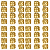 400Pcs M3 Insert Embedment Nut Thread Knurled Brass Threaded Heat Set Heat Resistant M3X5X4,For 3D Printer Voron 2.4 Etc
