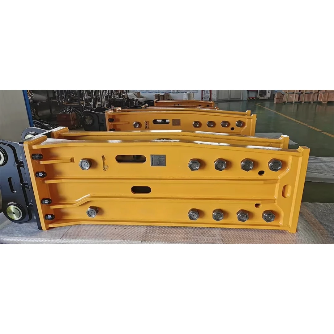 Hydraulic Hammer Attachment Hammer Hard Rock Compact Easy Installation Low Noise for Mining Granite
