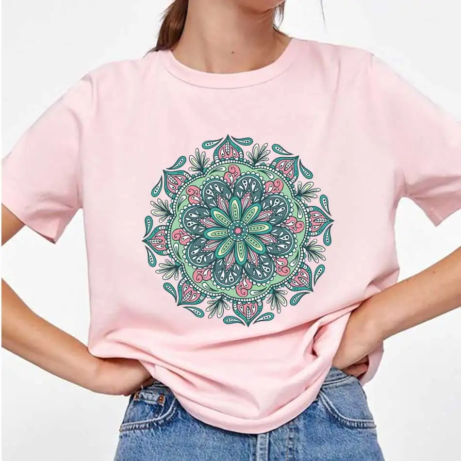 New Beautiful Green Garland Iron-On Transfer per abbigliamento t-shirt lavabili fai da te adesivi termici moda Mandala patch Applique