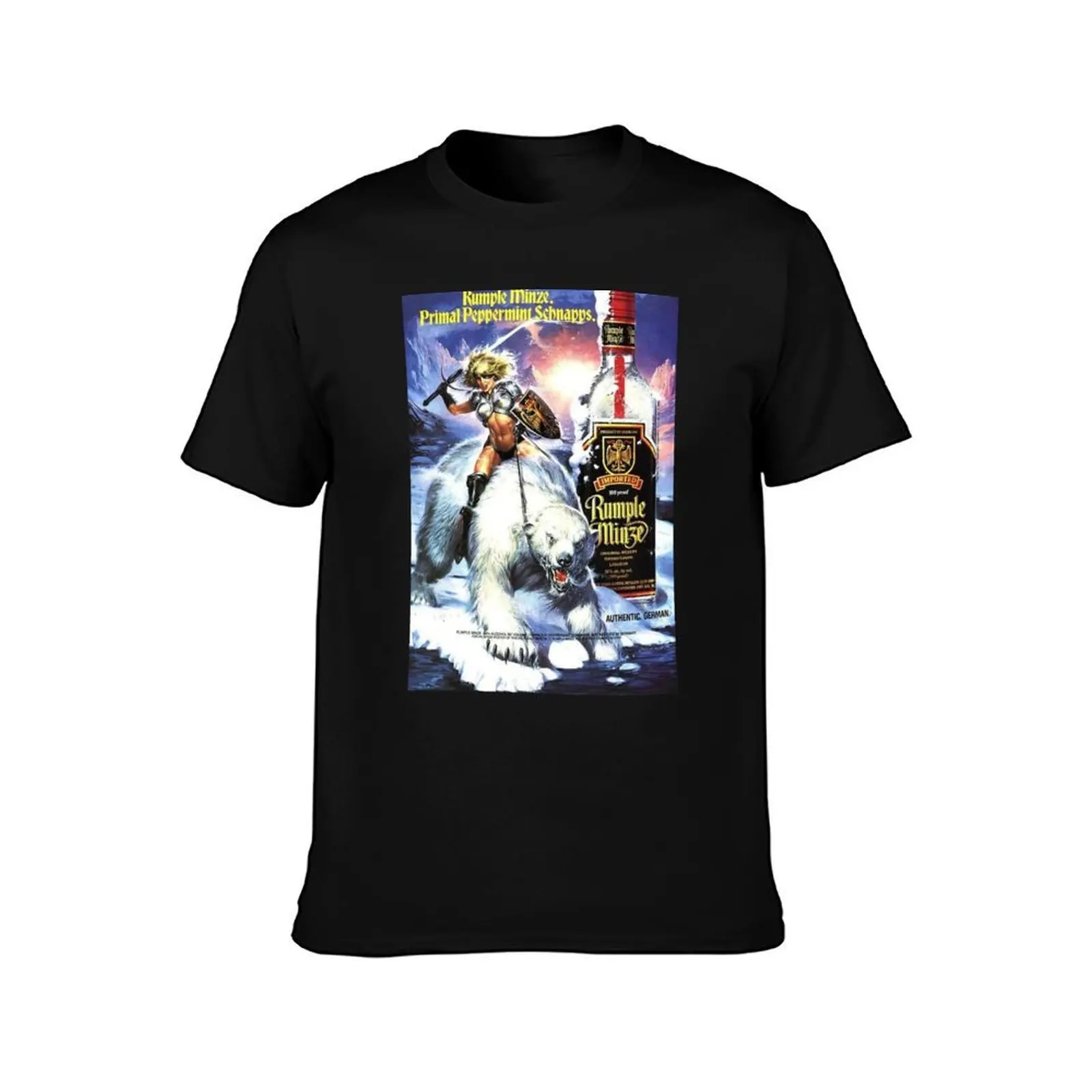 Rumple Minze Primal Peppermint T shirt T-Shirt Basic Breathable Solid Color T-Shirt