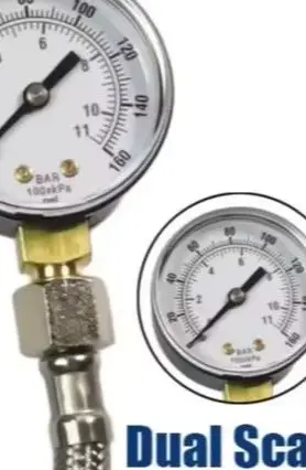 

Tap Water Pressure Test Kit - Water Meter, Faucet, Water Heater, Piping 0-11 Bar 0-160 Psi Water Pressure Test