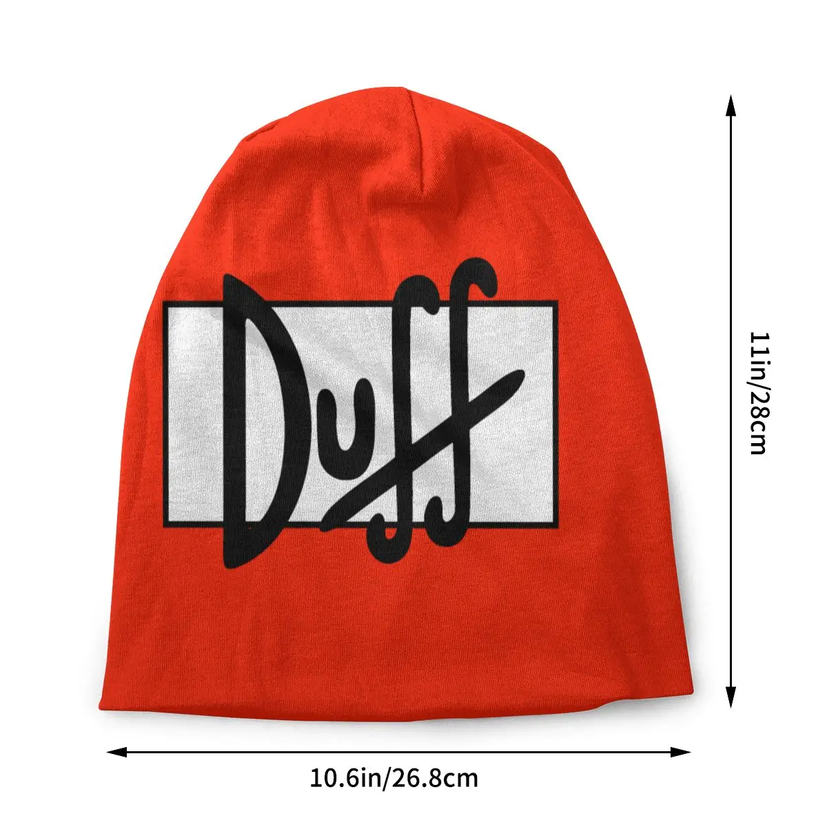 Custom Cool Winter Warm Men Women Knit Hat Adult Unisex Duff Beer Skullies Beanies Caps Bonnet Hats