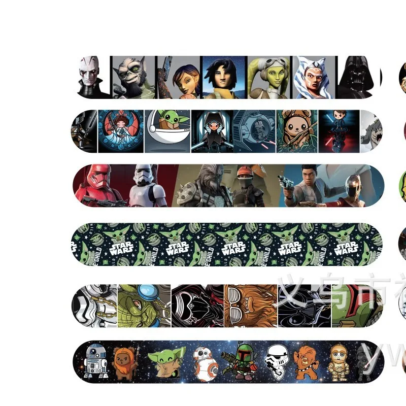 2026-スターウォーズ-スラップスティック-サークル漫画ブレスレット時計バンドおもちゃアニメ周辺機器パーティーギフト誕生日プレゼント